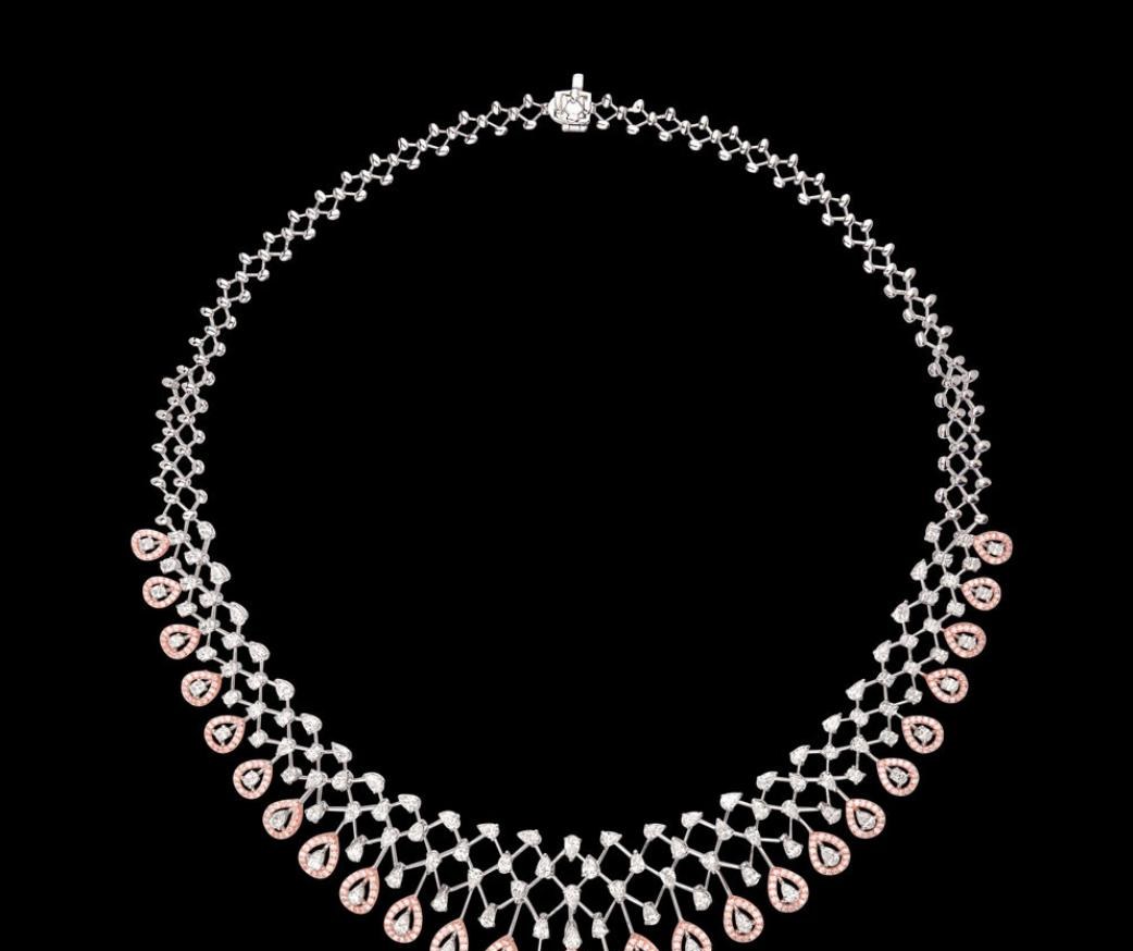 Fenella Atelier Diamond Necklace — 18K white gold necklace by Nyce Designz