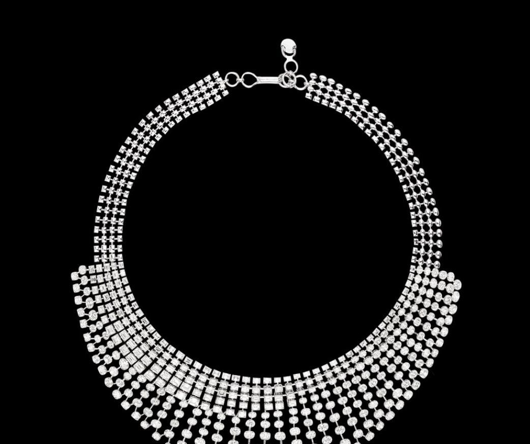 Yvaine Atelier Diamond Necklace — 18K white gold necklace by Nyce Designz