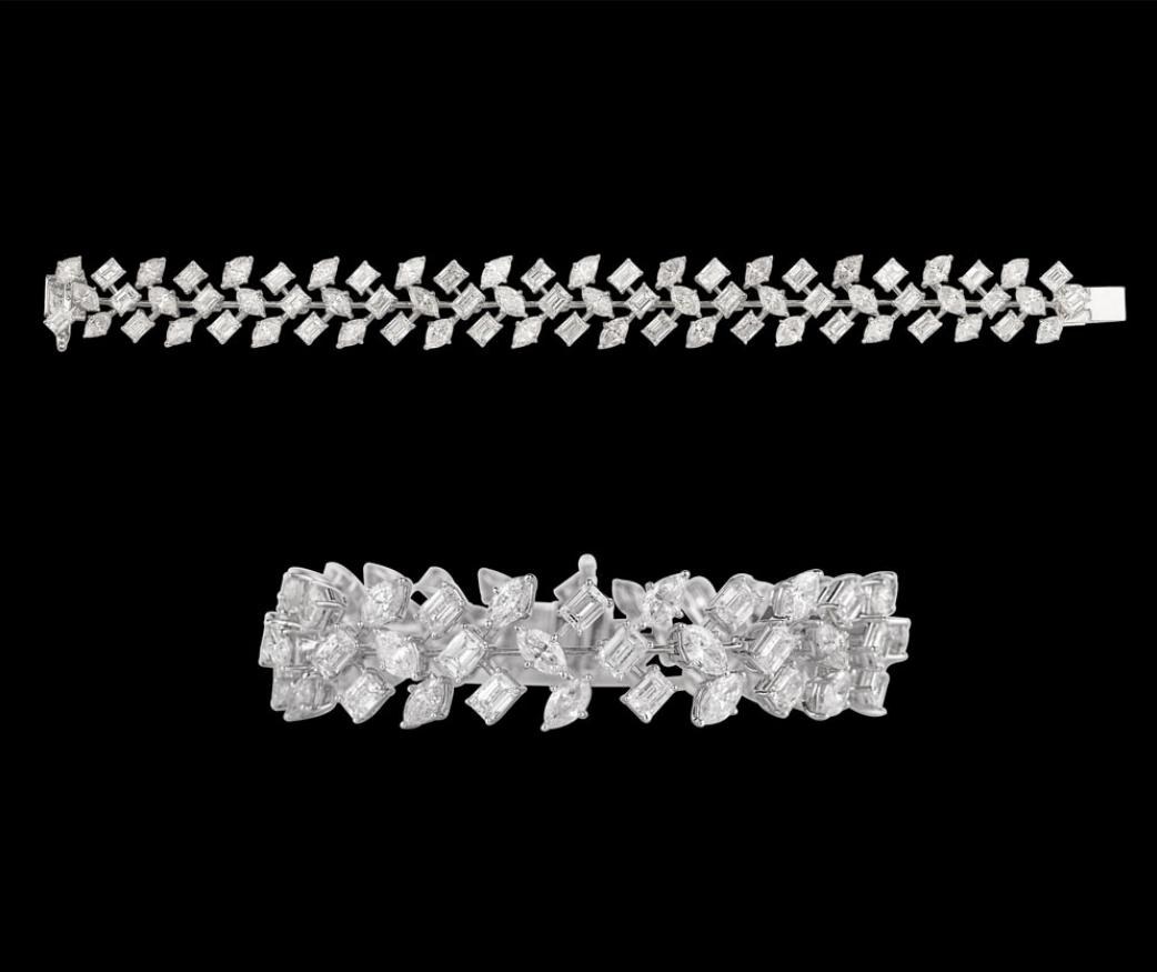 Fiora Diamond Bracelet — 18K white gold bracelet by Nyce Designz