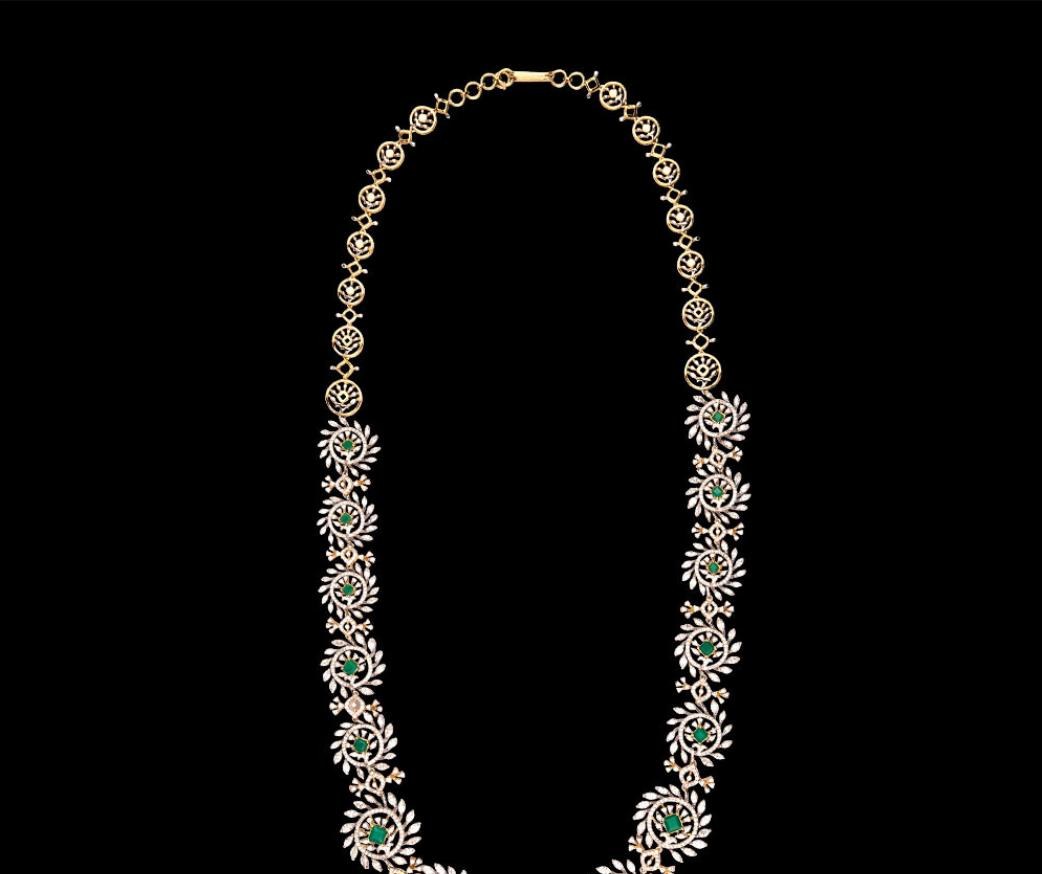 Juliette Atelier Diamond Necklace — 18K yellow gold necklace by Nyce Designz