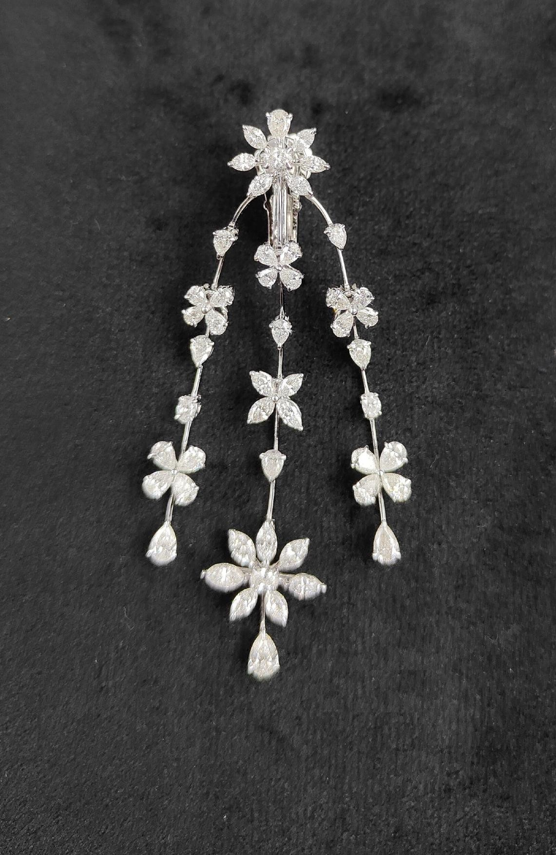 Adelaide Diamond Pendant — 14K white gold pendant by Nyce Designz