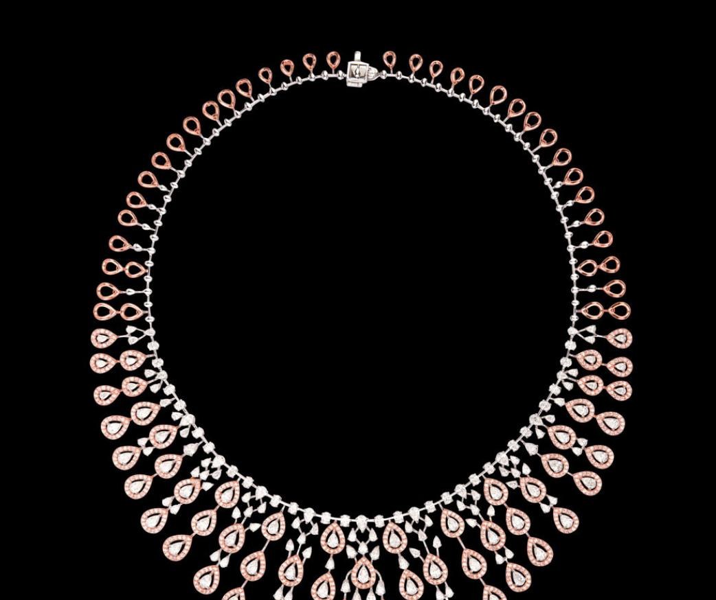 Orsina Atelier Diamond Necklace — 18K rose gold necklace by Nyce Designz