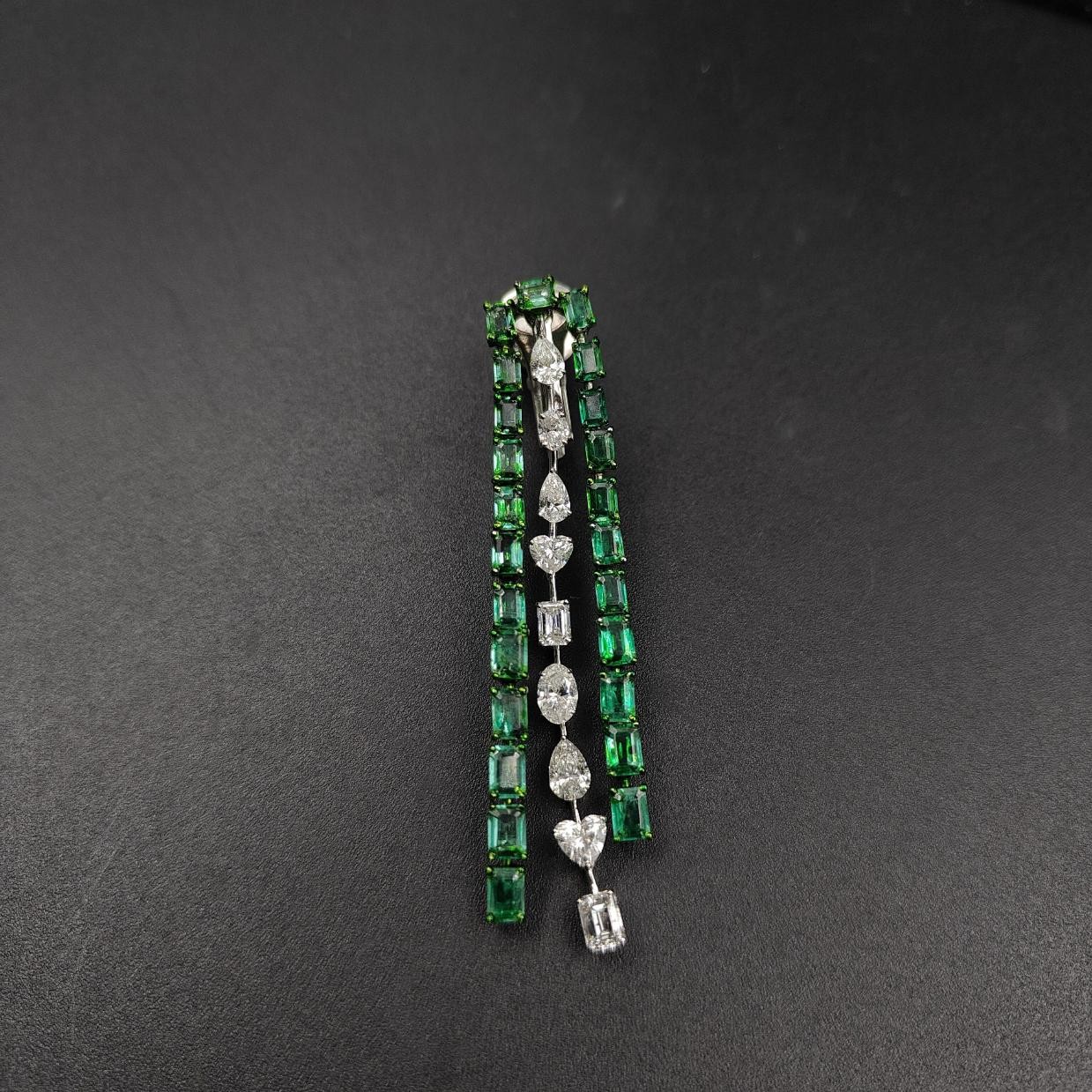 Amarante Diamond Earrings — 14K white gold earrings by Nyce Designz