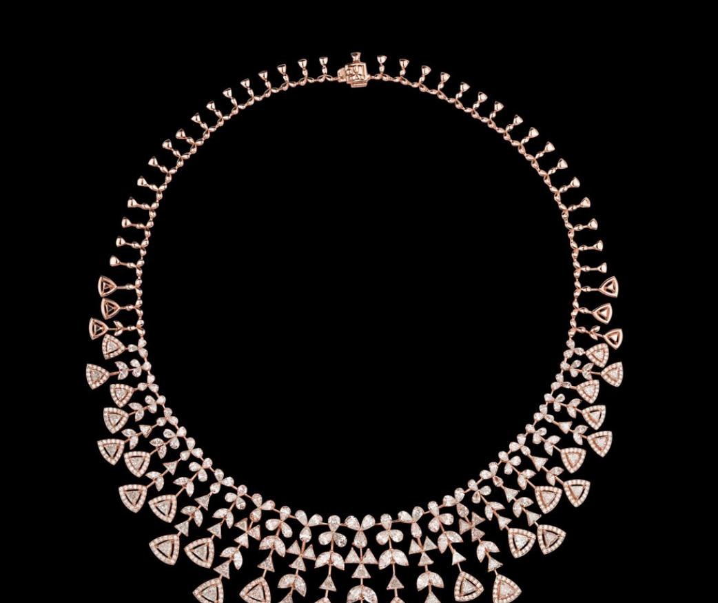 Kyria Diamond Necklace — 18K gold necklace by Nyce Designz