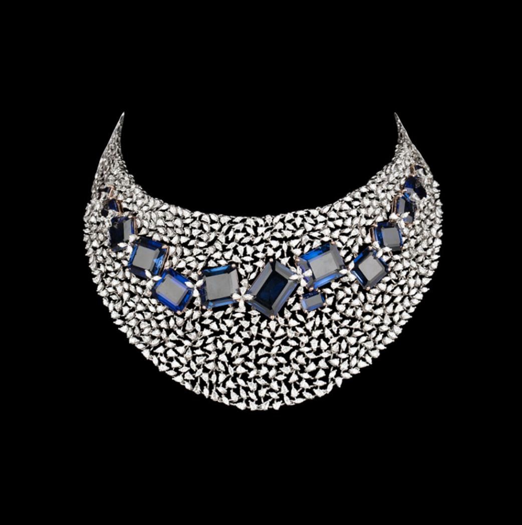 Giovanna Atelier Diamond Necklace — 18K white gold necklace by Nyce Designz