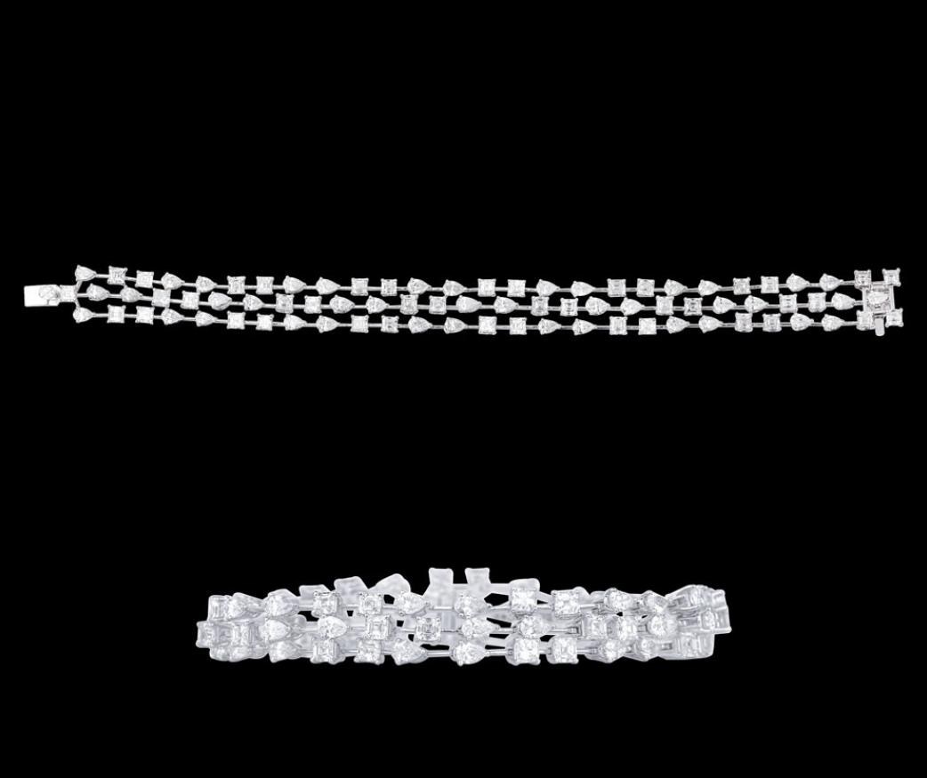 Verena Diamond Bracelet — 18K white gold bracelet by Nyce Designz