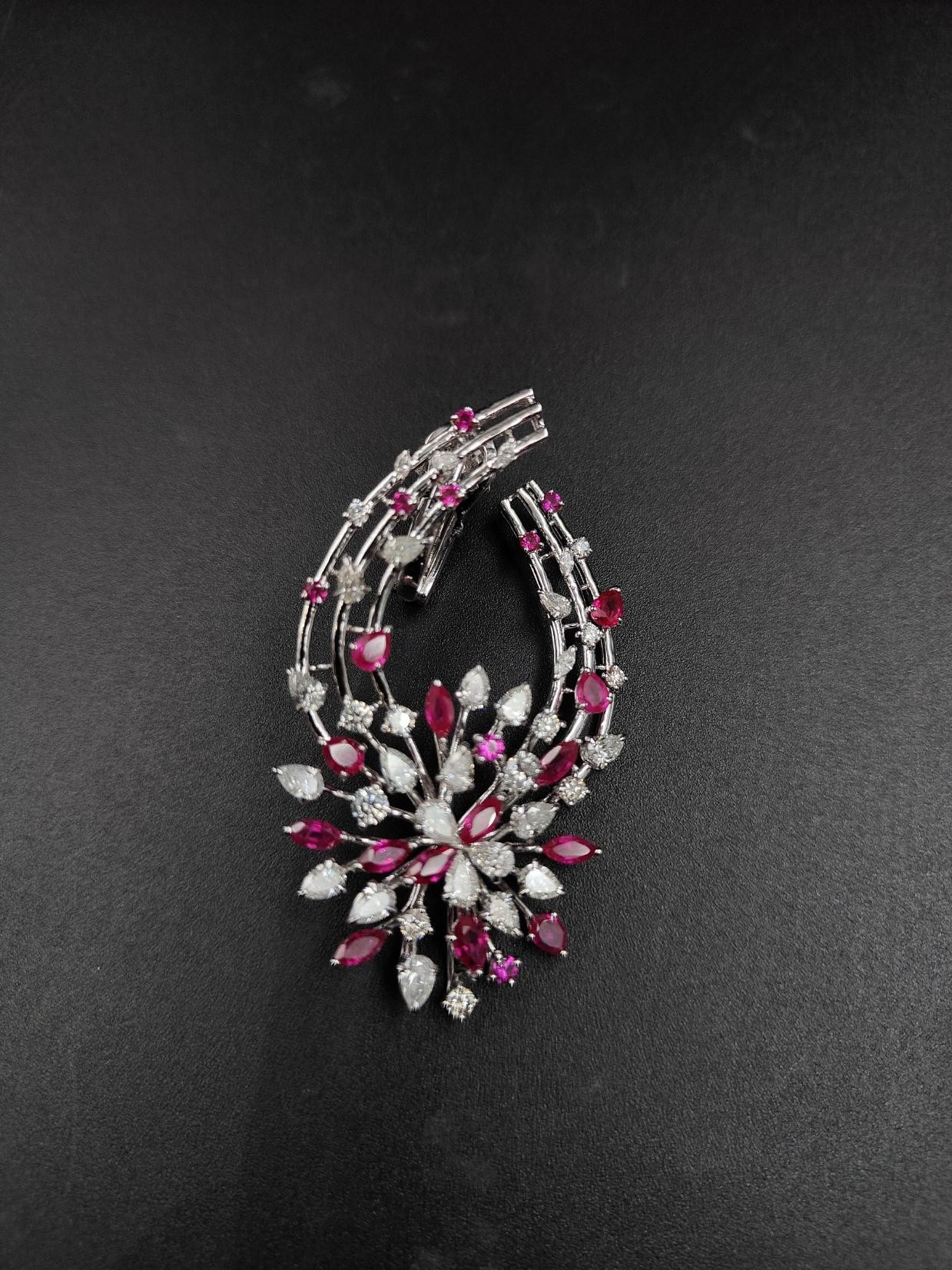Ilaria Diamond Bracelet — 14K white gold bracelet by Nyce Designz