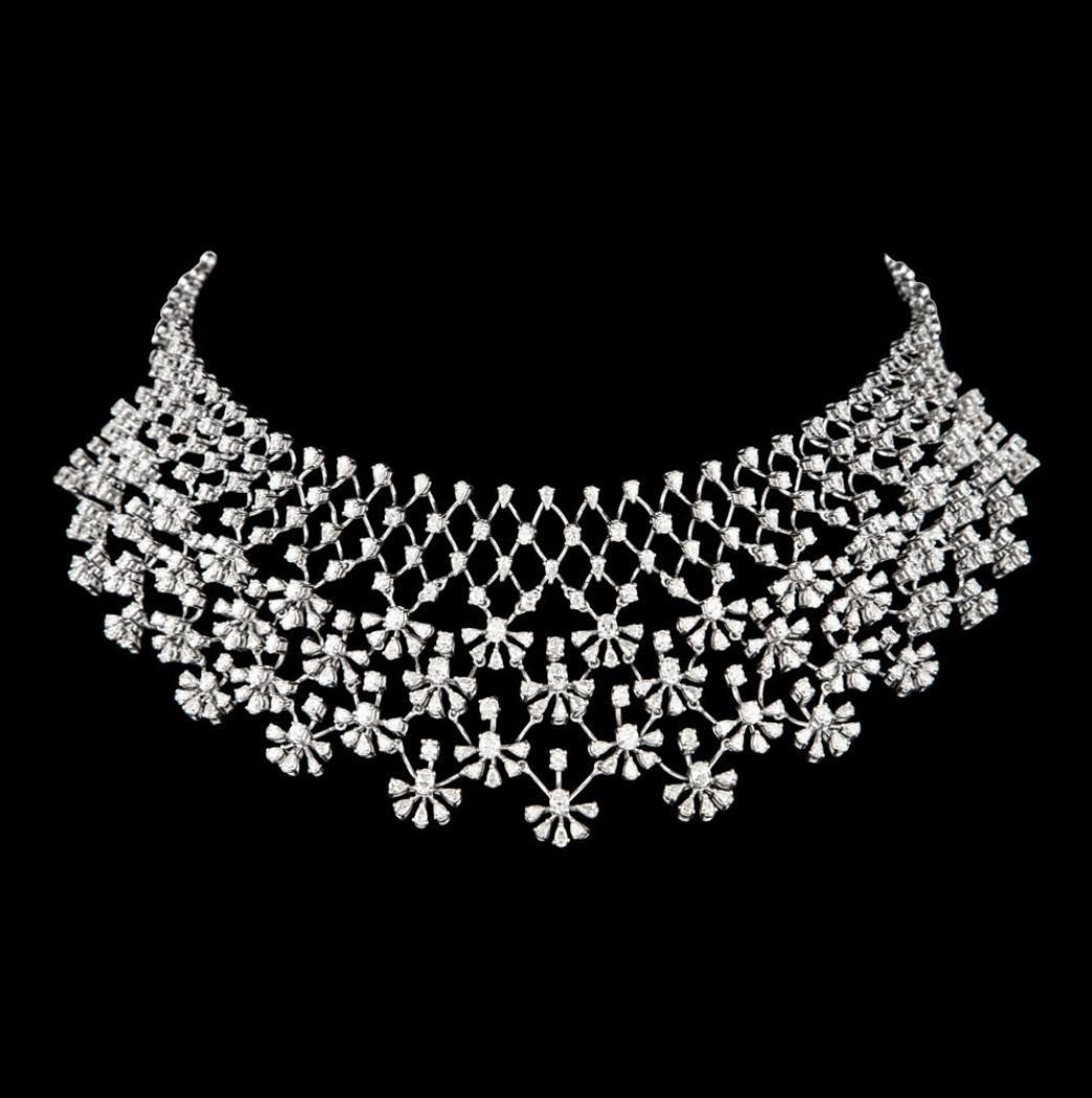 Ulrique Atelier Diamond Necklace — 18K white gold necklace by Nyce Designz