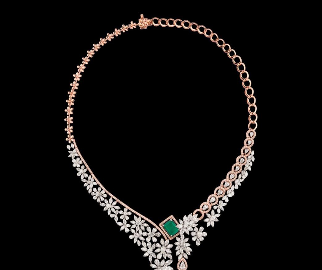 Nocturne Diamond Necklace — 18K gold necklace by Nyce Designz