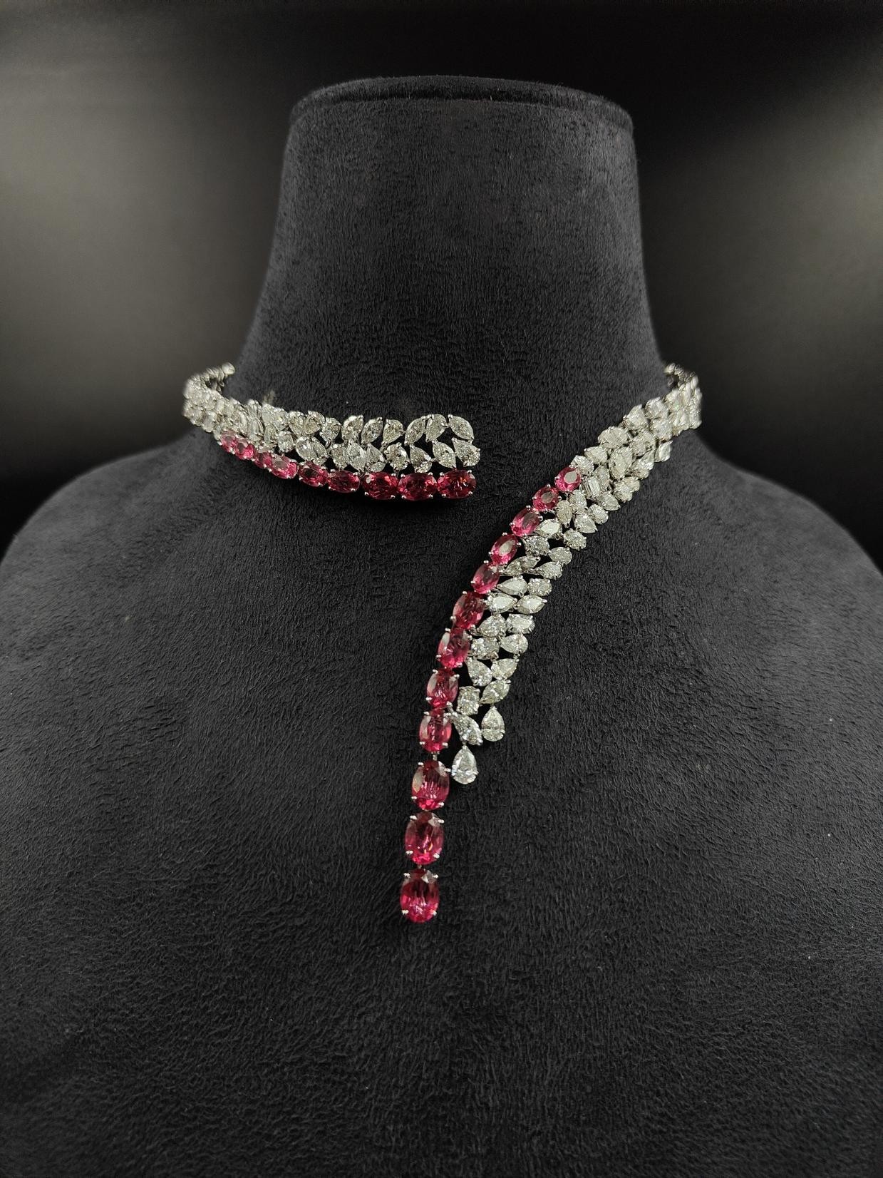 Honorine Diamond Bracelet — 14K white gold bracelet by Nyce Designz