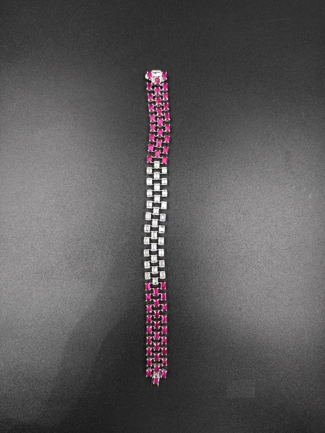 Liliane Diamond Bracelet — 18K white gold bracelet by Nyce Designz