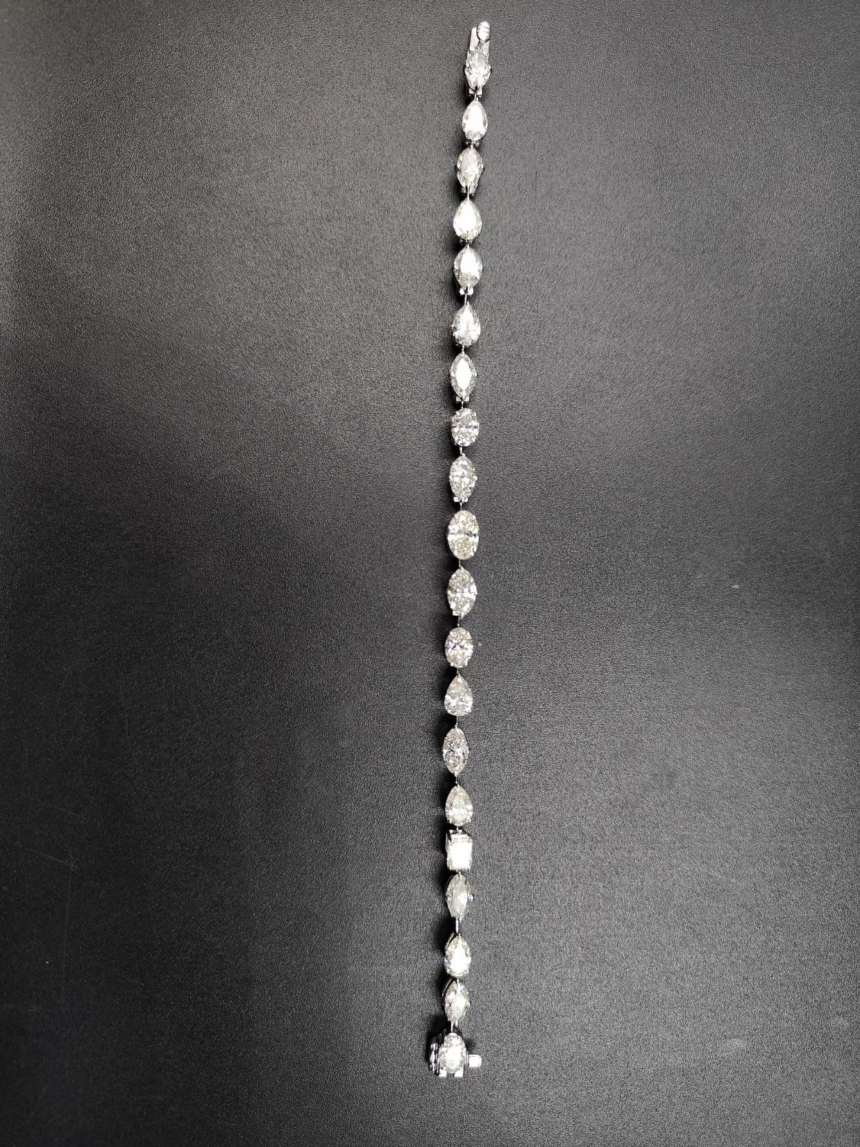 Cordelia Diamond Bracelet — ? white gold bracelet by Nyce Designz