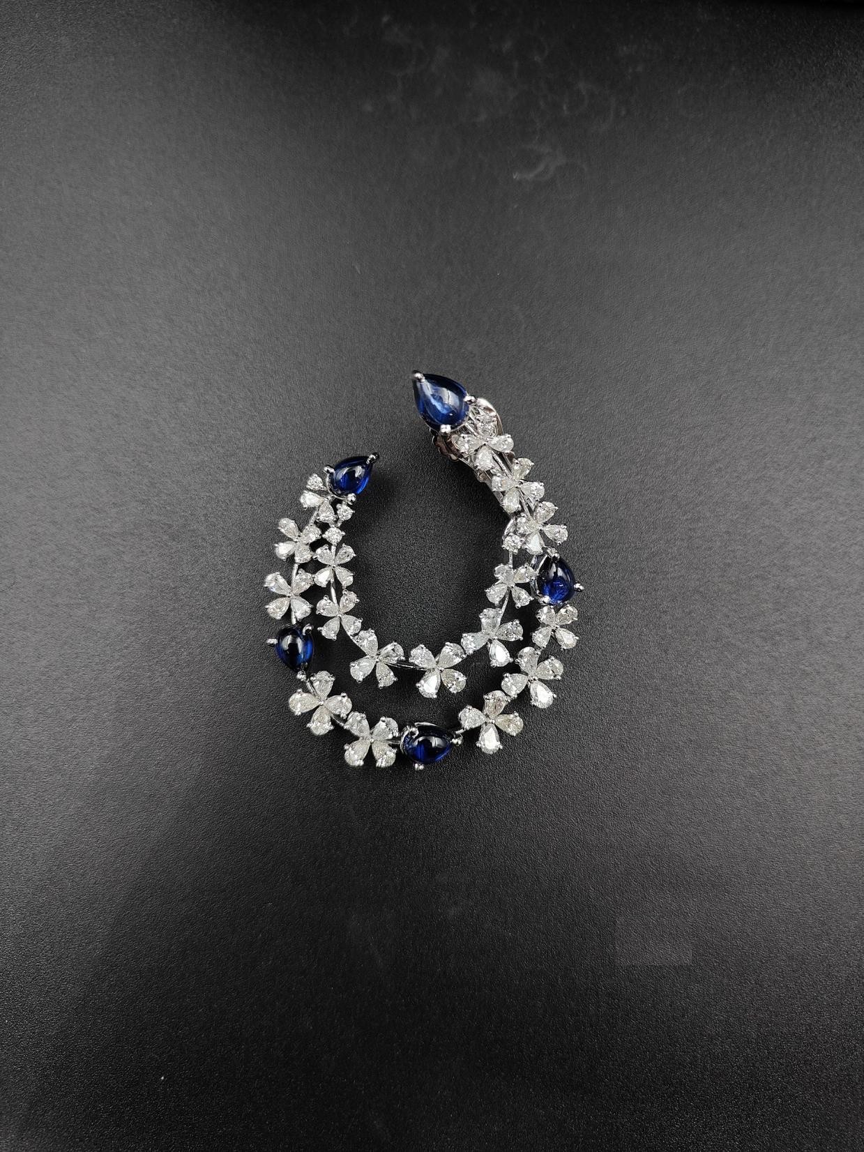 Belisse Diamond Bracelet — 18K white gold bracelet by Nyce Designz