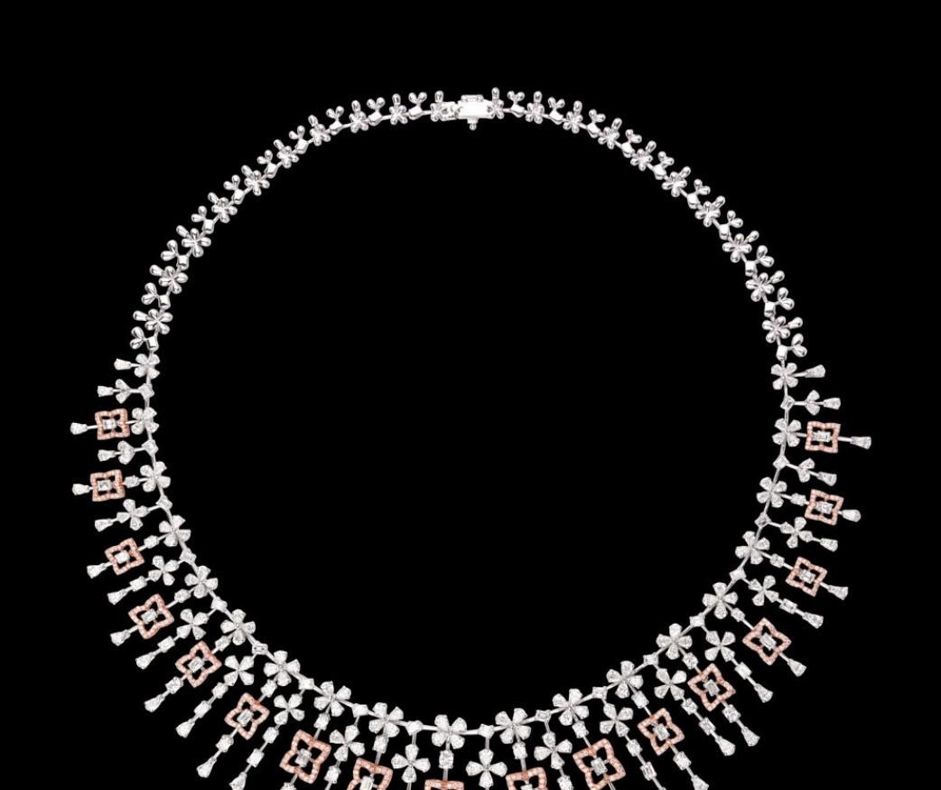 Ulyssa Atelier Diamond Necklace — 18K white gold necklace by Nyce Designz