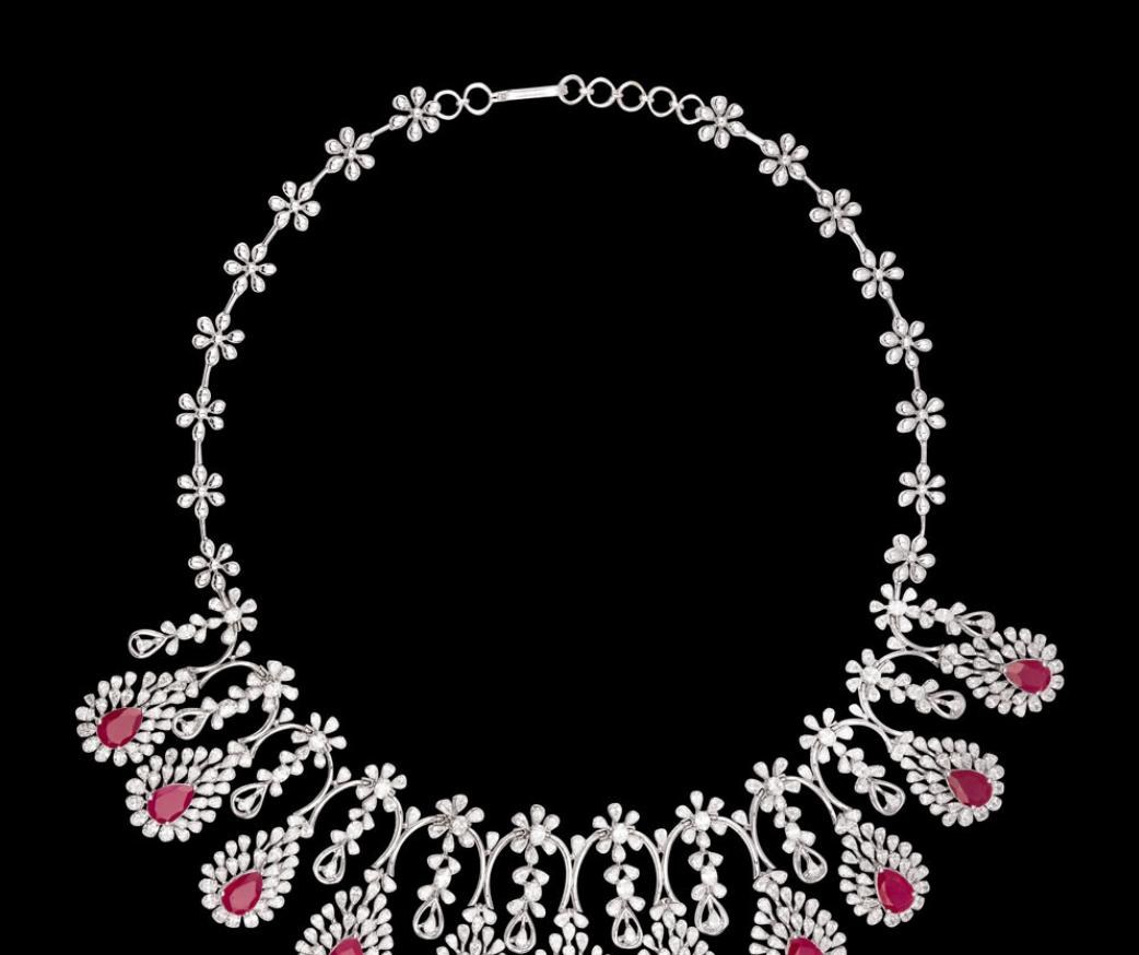 Orlane Atelier Diamond Necklace — 18K white gold necklace by Nyce Designz