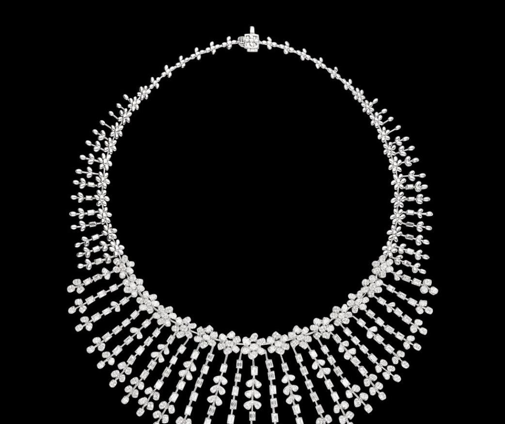 Ysabel Atelier Diamond Necklace — 18K white gold necklace by Nyce Designz