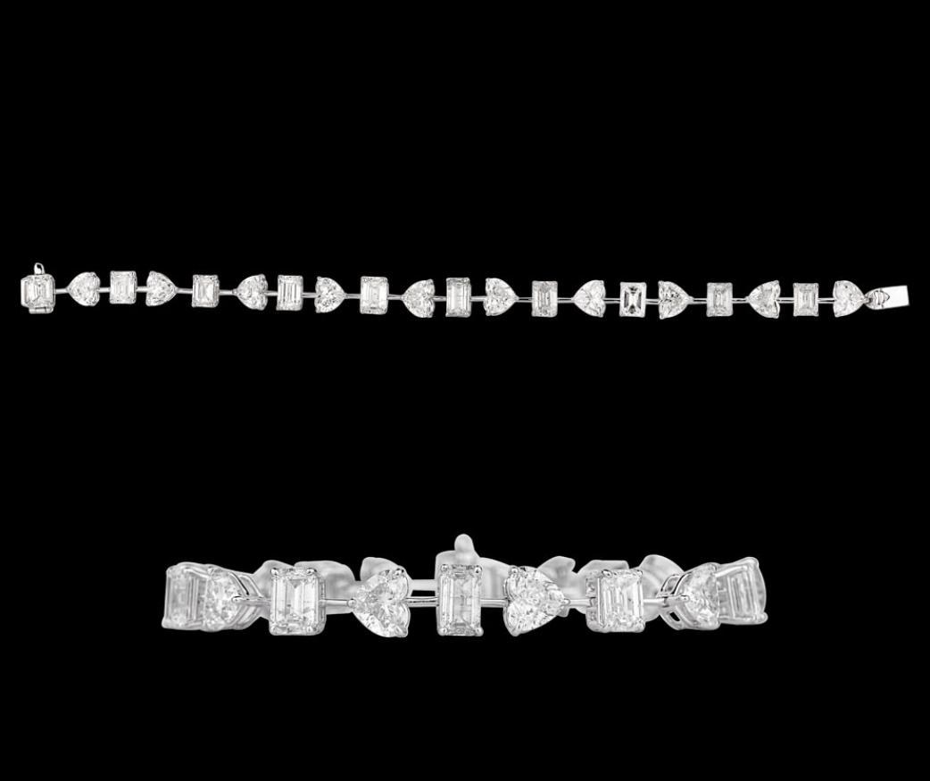 Ursule Diamond Bracelet — 18K white gold bracelet by Nyce Designz