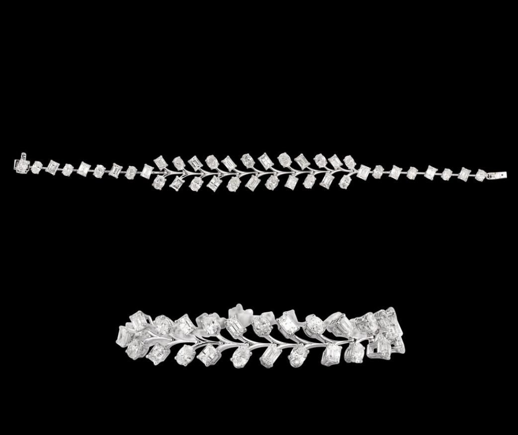 Yvaine Diamond Bracelet — 18K white gold bracelet by Nyce Designz