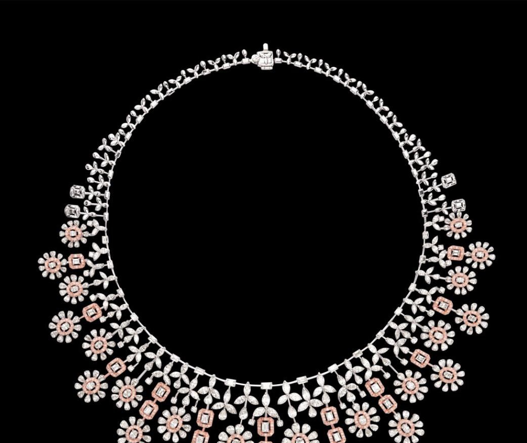 Eulalie Diamond Necklace — 18K white gold necklace by Nyce Designz