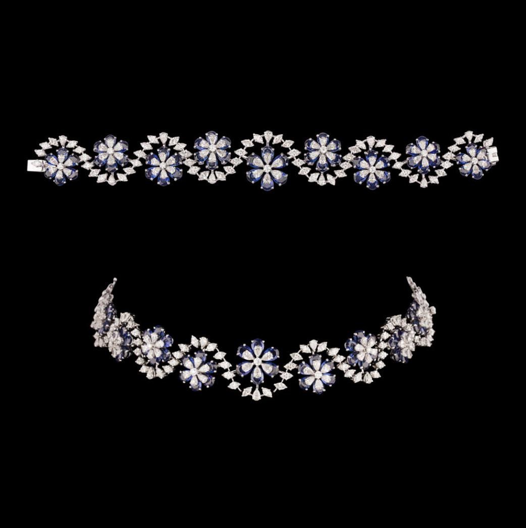 Isolde Atelier Diamond Necklace — 18K white gold necklace by Nyce Designz