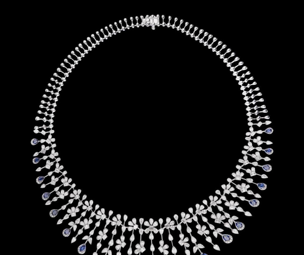 Camille Atelier Diamond Necklace — 18K white gold necklace by Nyce Designz